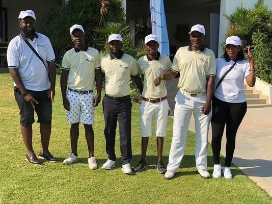 Team Innovative Dynamics at the Bonanza Golf tournament.